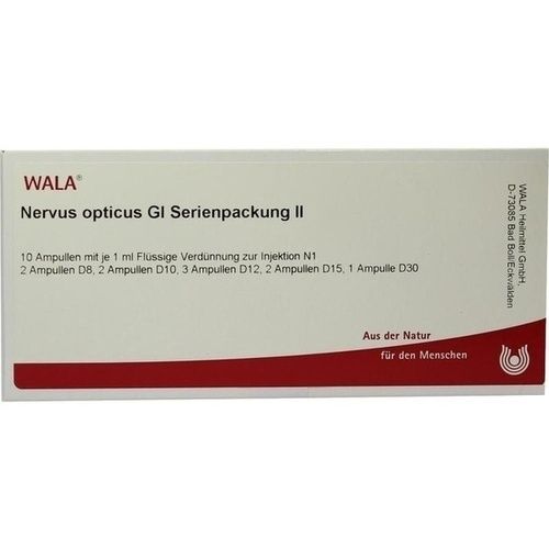 Nervus opticus Gl Serienpackung II, 10X1 ML