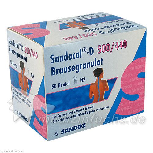 SANDOCAL D 500/440 Granulat, 50 ST