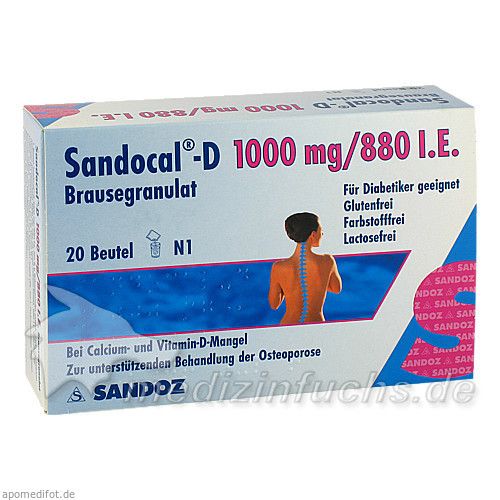 Sandocal-D 1000/880, 20 ST