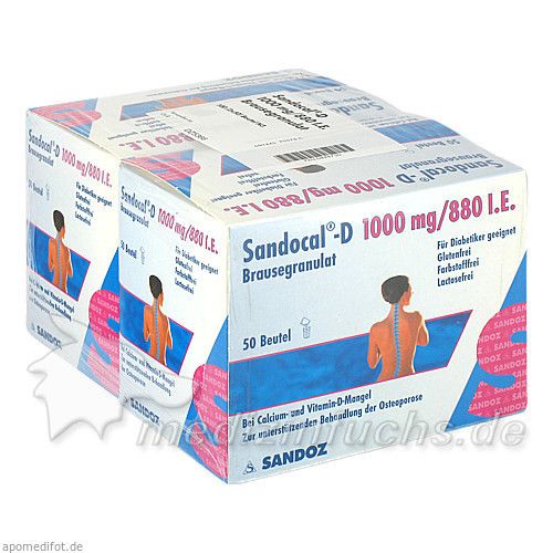 Sandocal-D 1000/880, 100 ST