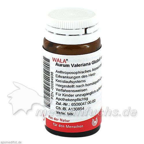 Aurum Valeriana Globuli velati, 20 G