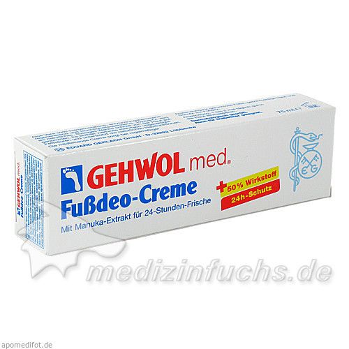 GEHWOL med Fußdeo-Creme, 75 ML