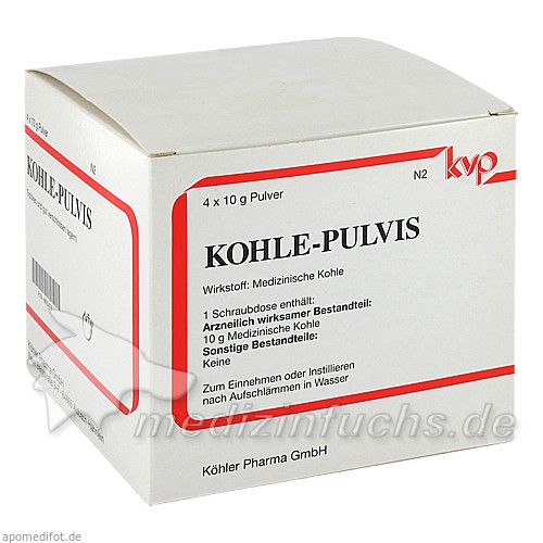 KOHLE-PULVIS, 4X10 G