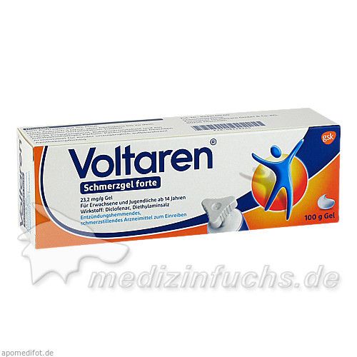 VOLTAREN Schmerzgel forte 23,2 mg/g, 100 G