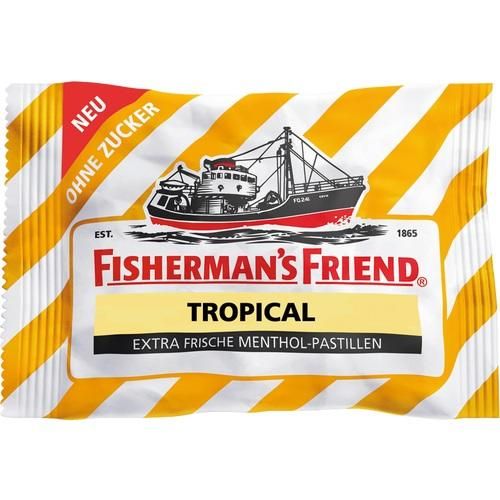 Fishermans Friend Tropical ohne Zucker, 25 G