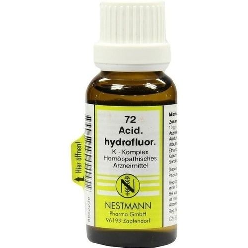 Acidum Hydrofluor K KOM 72, 20 ML