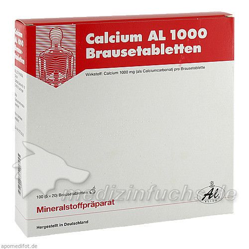 Calcium AL 1000, 100 ST