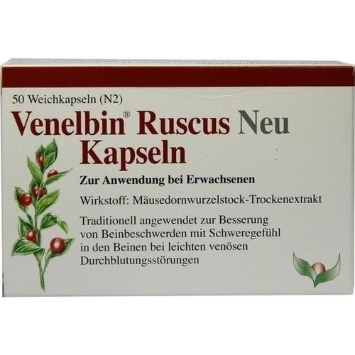 VENELBIN Ruscus Neu Kapseln, 50 ST