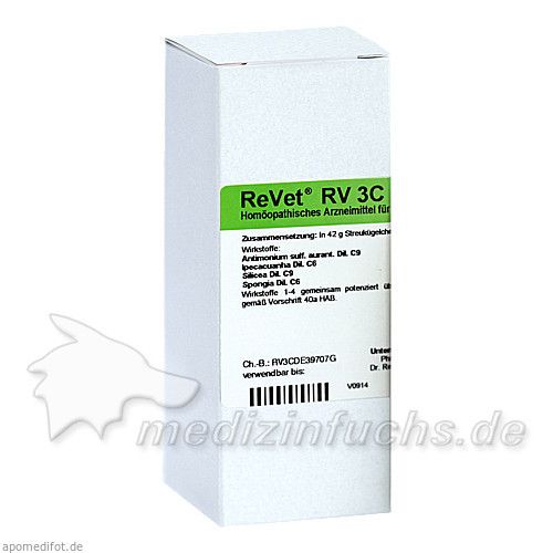 REVET RV 3C Globuli vet., 42 G