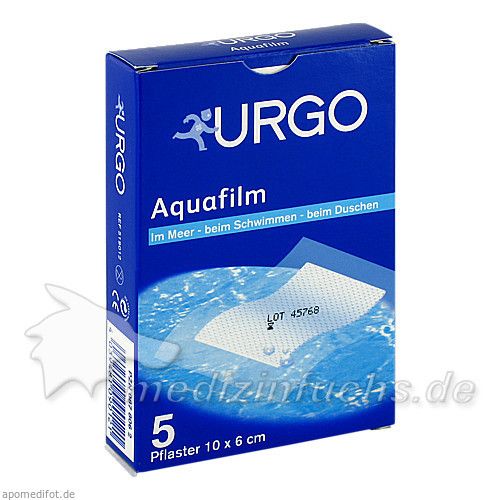 URGO AQUA FILM XL 10x6cm, 5 ST