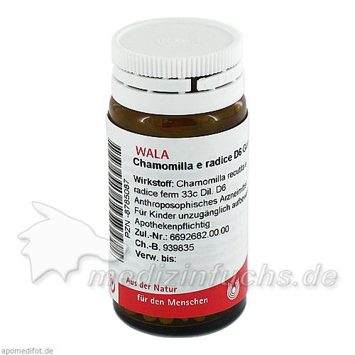 CHAMOMILLA E RADICE D 6, 20 G