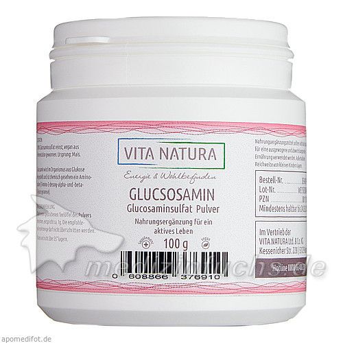 GLUCOSAMIN PULVER, 100 G