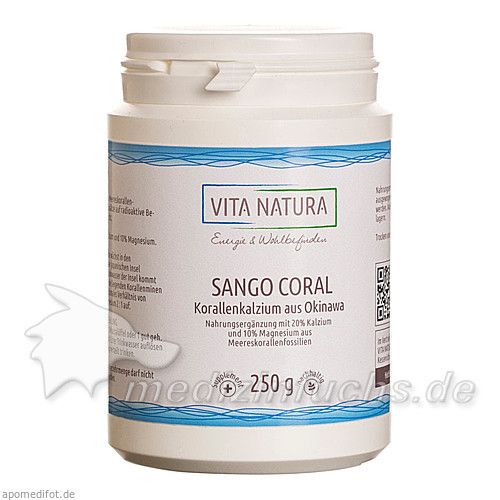 SANGO KORALLENKALZIUM, 250 G