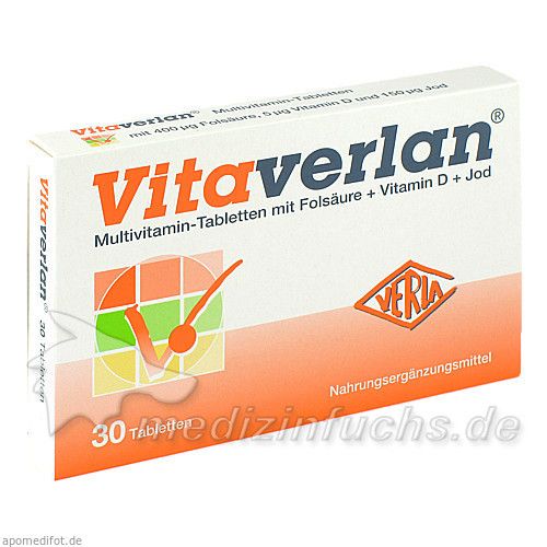 VITAVERLAN Tabletten, 30 ST