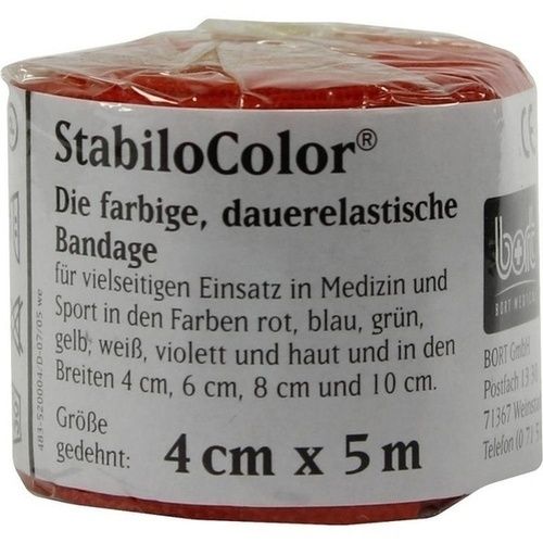 BORT STABILOCOLOR 4cm rot, 1 ST