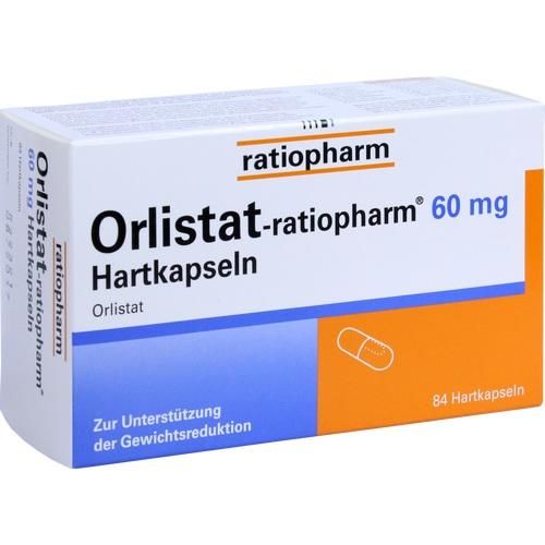 Orlistat-ratiopharm 60 mg Hartkapseln, 84 ST