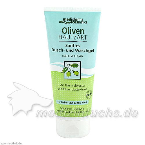 Oliven Hautzart Sanftes Dusch- und Waschgel, 200 ML