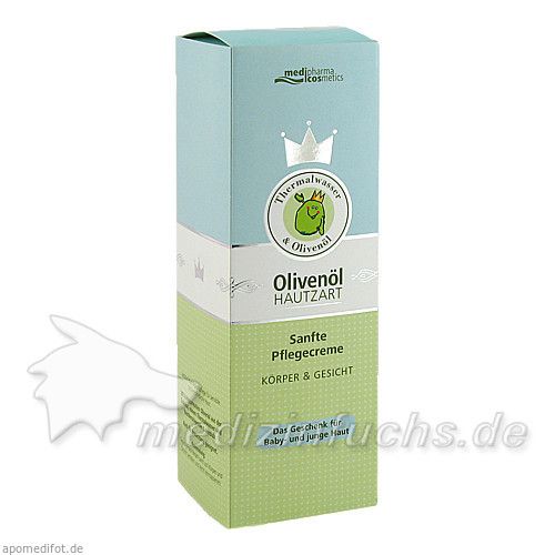 Olivenöl Hautzart Sanfte Pflegecreme, 200 ML