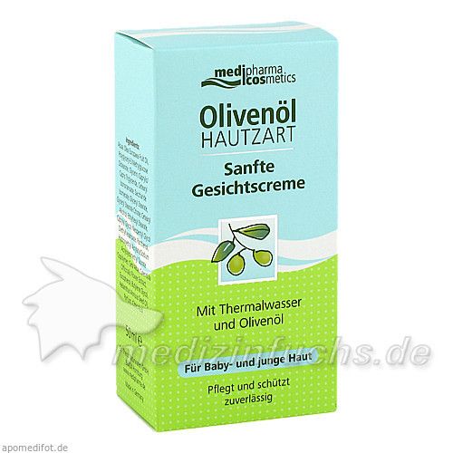 Olivenöl Hautzart Sanfte Gesichtscreme, 50 ML