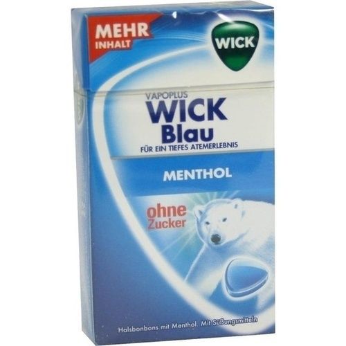 WICK BLAU Bonbons o.Zucker, 46 G