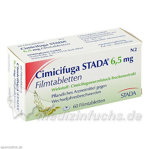 Cimicifuga STADA 6.5mg Filmtabletten, 60 ST