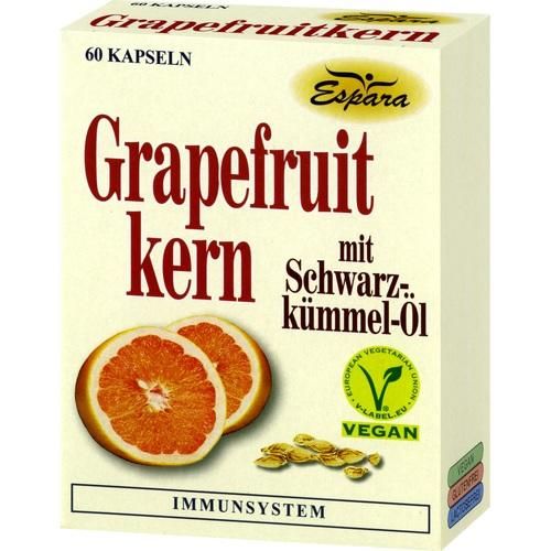 GRAPEFRUIT + SCHWARZKÜMMELÖL KAPSELN, 60 ST