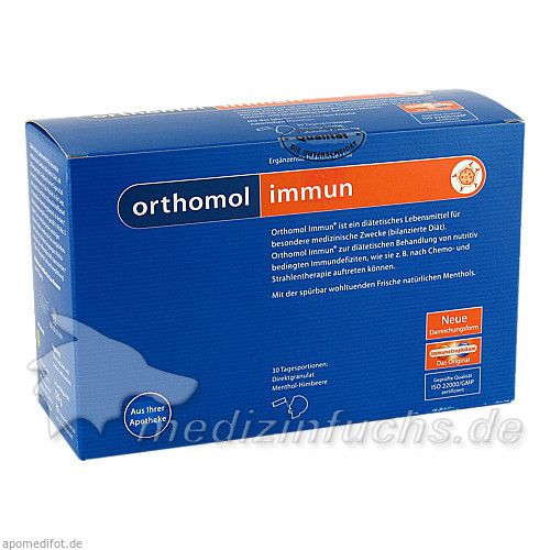 Orthomol Immun Direktgranulat Himbeer-Menthol, 30 ST