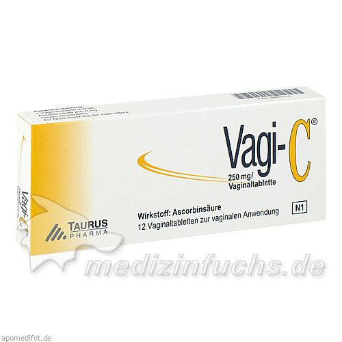 VAGI C Vaginaltabletten, 12 ST