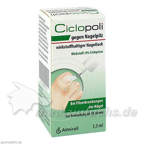 Ciclopoli gegen Nagelpilz, 3.3 ML