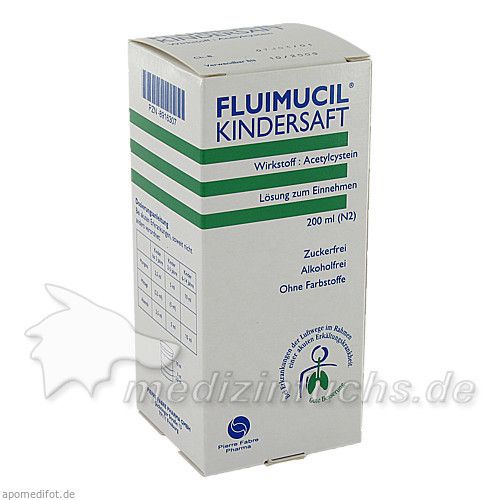 FLUIMUCIL KINDERSAFT, 200 ML