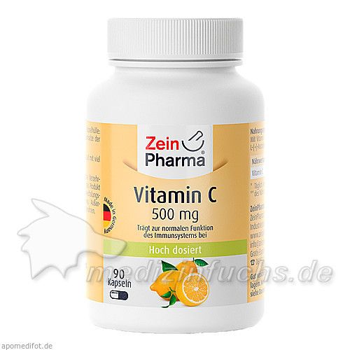 VITAMIN C 500 mg Kapseln, 90 ST