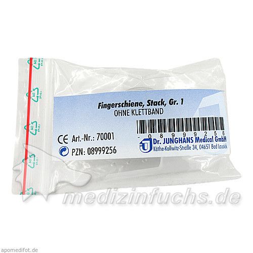 FINGERSCHIENE N. STACK GR.1, 1 ST