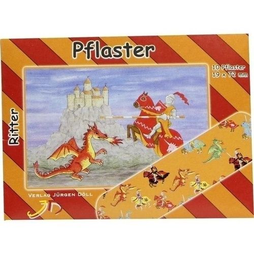 KINDERPFLASTER RITTER - BRIEFCHEN, 10 ST