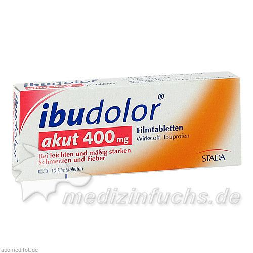 ibudolor akut 400mg Filmtabletten, 10 ST