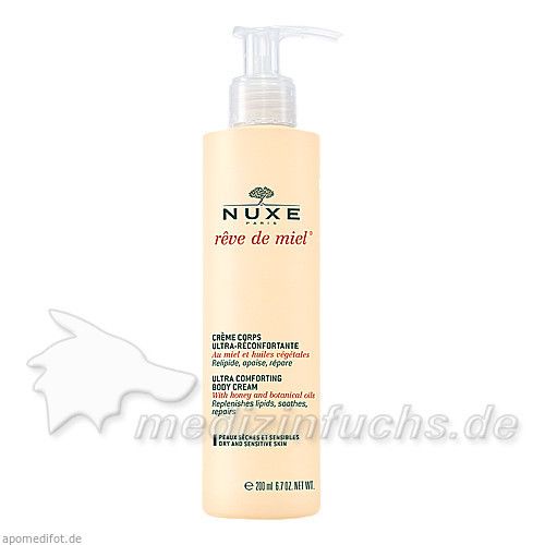 NUXE Reve de Miel Creme Corps Ultra-Reconfortante, 200 ML