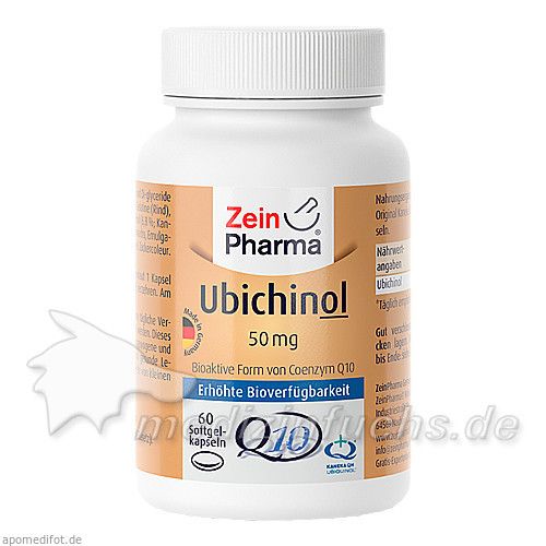 Ubichinol CoQ-10 Kapseln 50mg, 60 ST