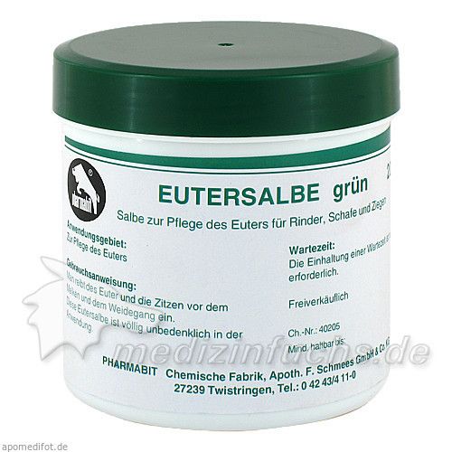 Eutersalbe grün vet, 200 G