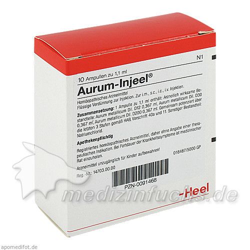 AURUM INJ, 10 ST