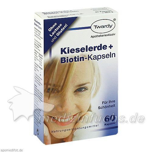 Kieselerde + Biotin-Kapseln, 60 ST