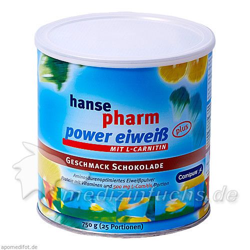 Hansepharm Power Eiweiß plus Schoko, 750 G