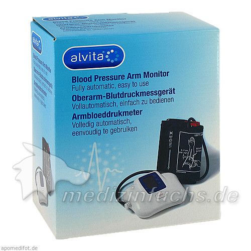 Alvita Oberarm-Blutdruckmessgerät, 1 ST
