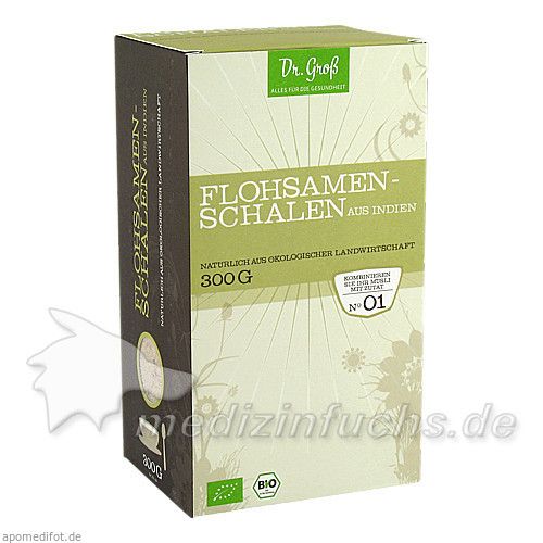 FLOHSAMENSCHALEN bio, 300 G