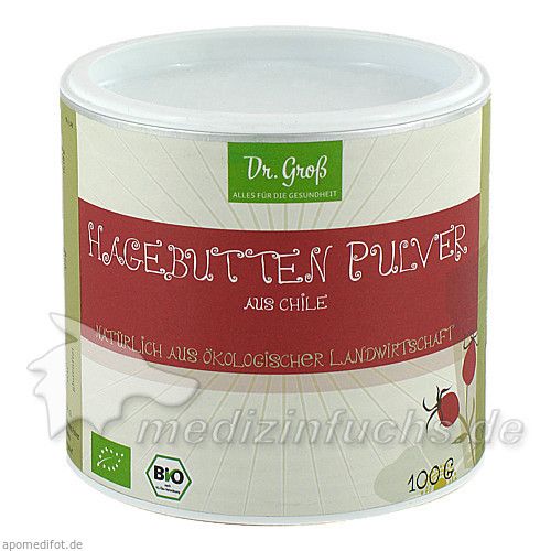 HAGEBUTTEN Pulver bio, 100 G