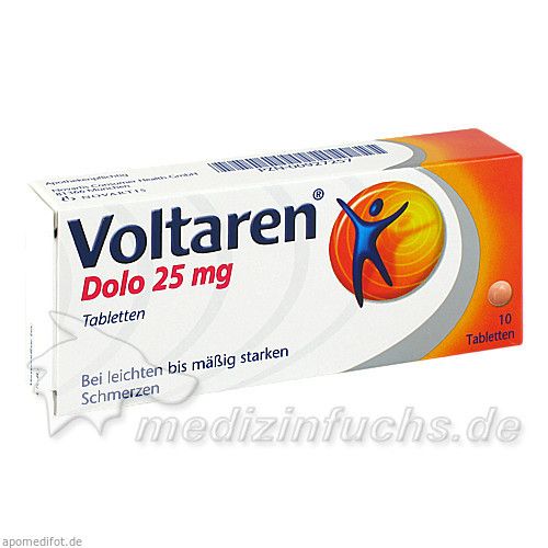 VOLTAREN Dolo 25 mg , 10 ST