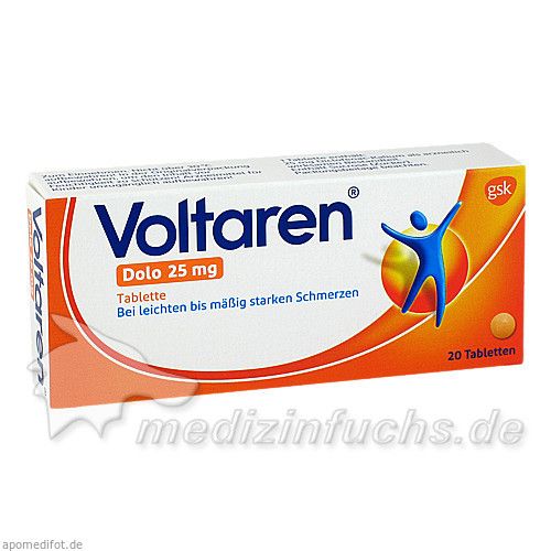 VOLTAREN Dolo 25 mg , 20 ST