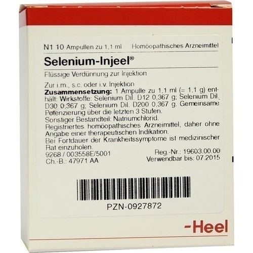 SELENIUM INJ, 10 ST