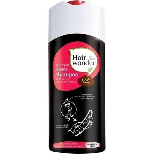 Hairwonder Gloss Shampoo Black Hair, 200 ML