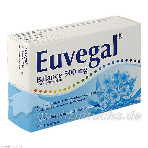 Euvegal Balance 500mg, 80 ST