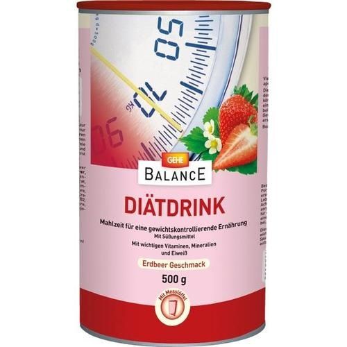 GEHE BALANCE Diätdrink Erdbeer, 500 G