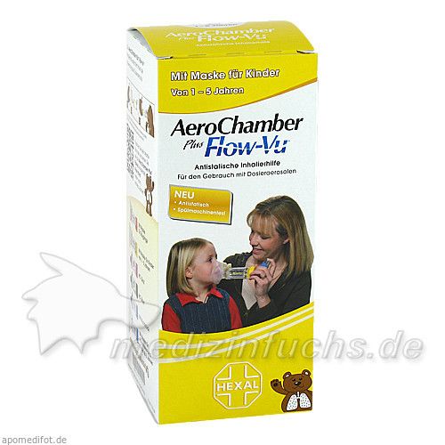 AeroChamber HEXAL mit Maske für Kinder, 1 ST